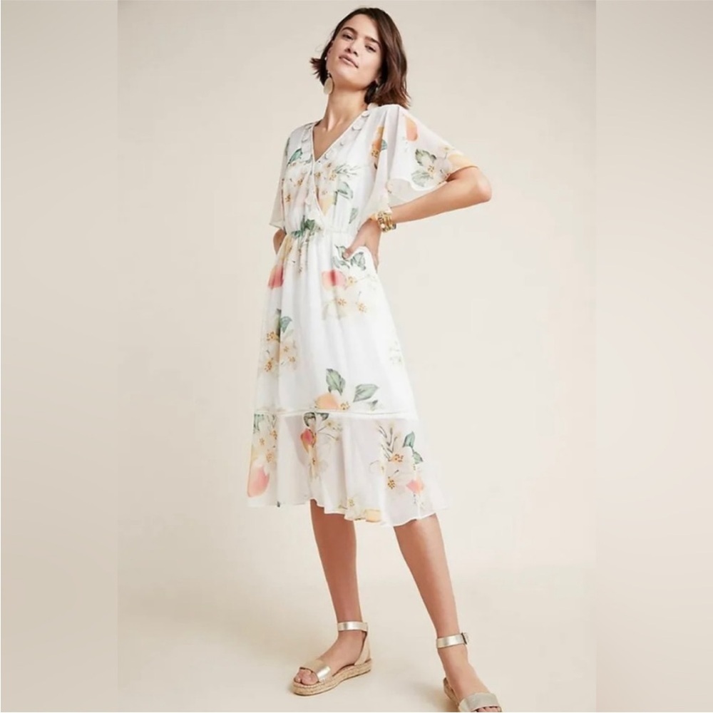 Farm Rio X Anthropologie‎ Eloise Floral Dress
